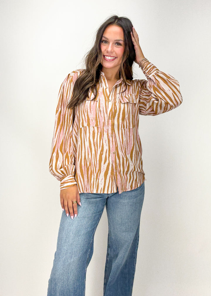 Falling For You Button Down