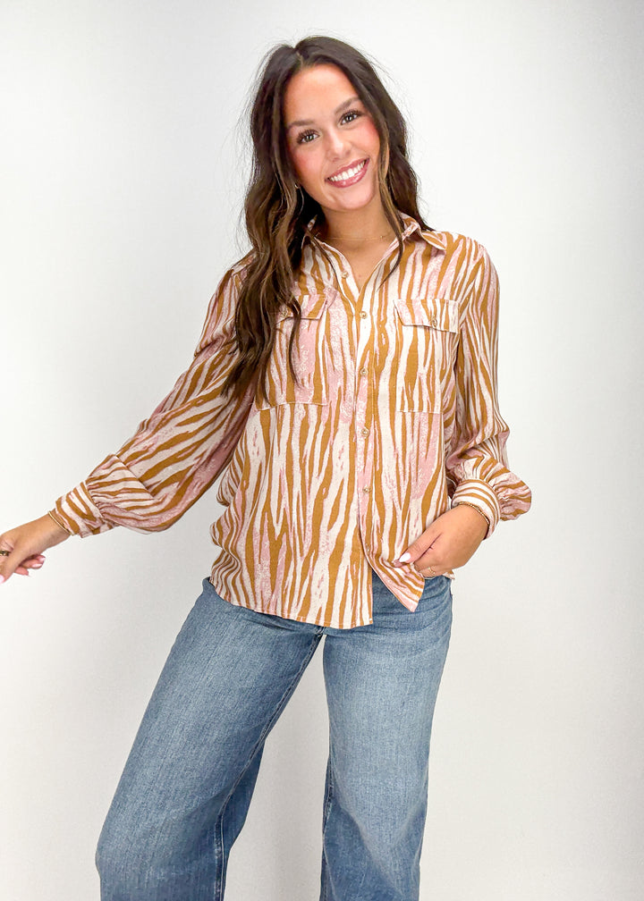 Falling For You Button Down