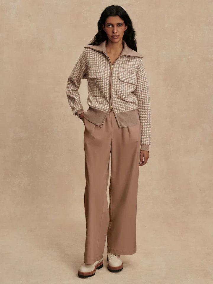 Varley Ablett Jacquard Knit Jacket