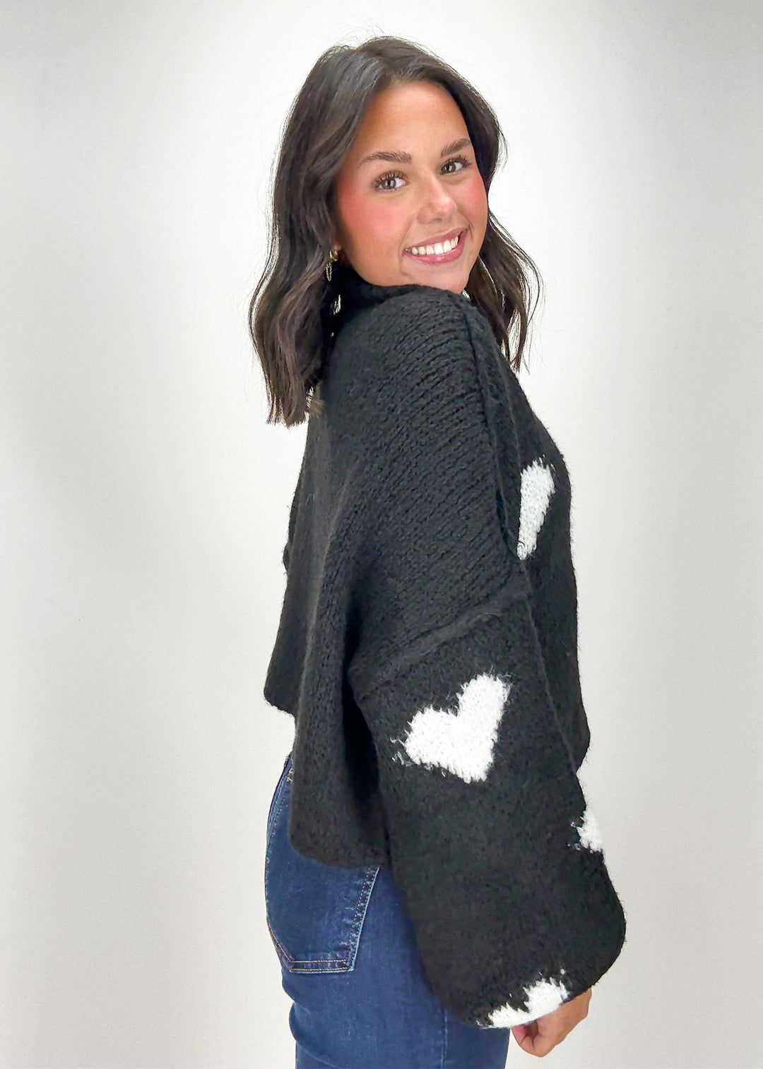 Astrid Lori Heart Sweater