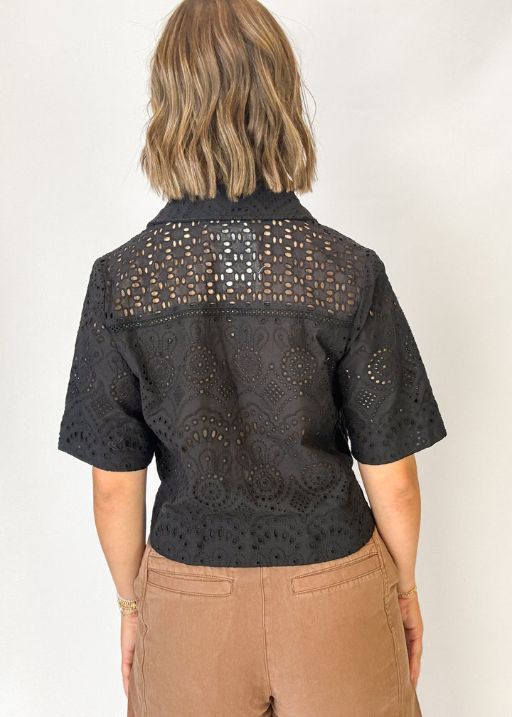 Six Fifty Tove Eyelet Top