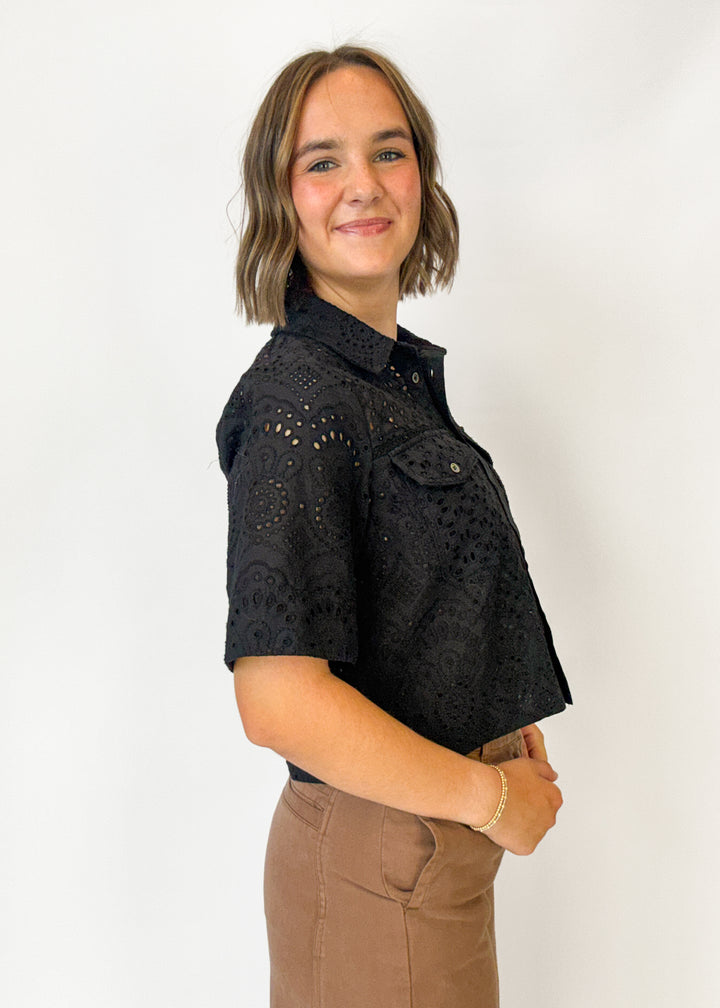 Six Fifty Tove Eyelet Top