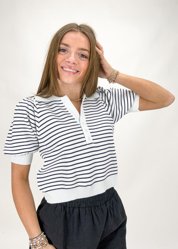 Megan Striped Sweater