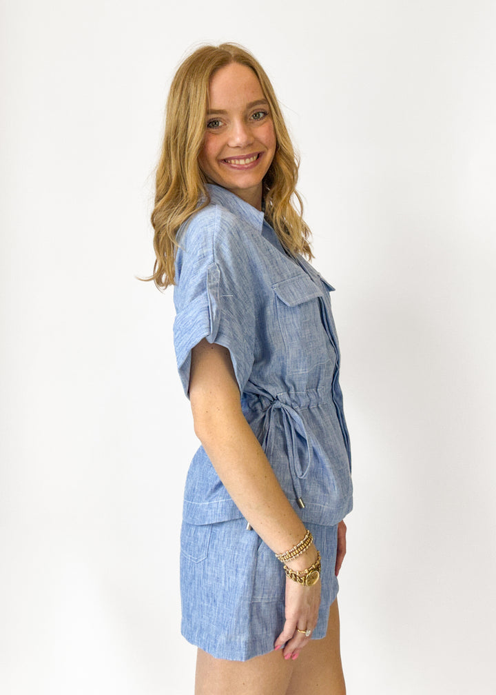 Mandy Cinched Waist Blazer