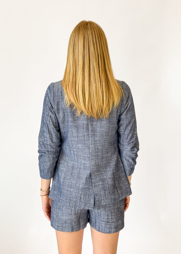 Ella Denim Blazer