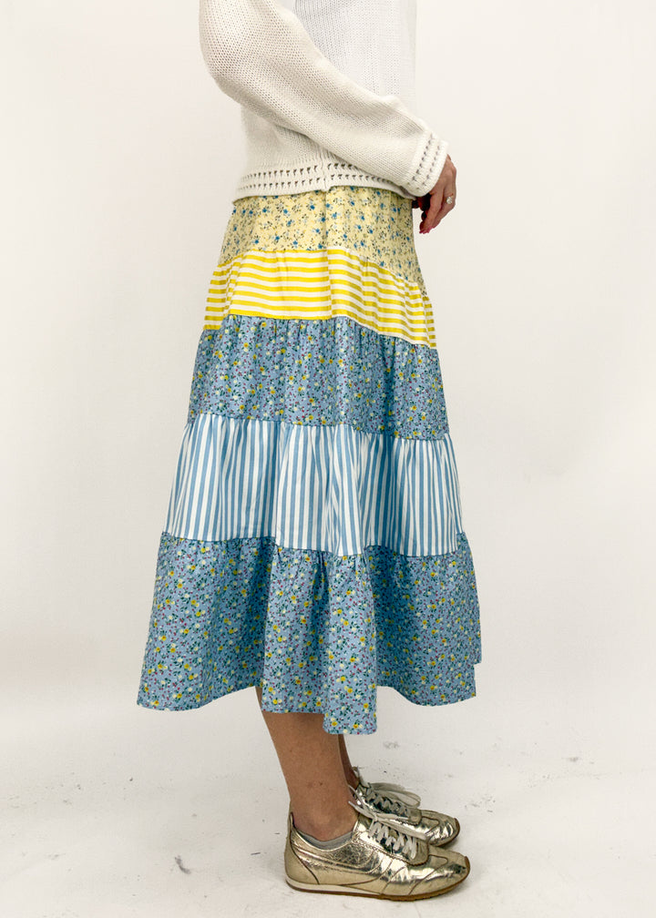 Catherine Floral Midi Skirt