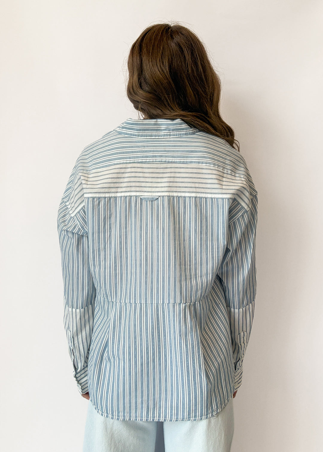 Free People Annie Babydoll Button Down