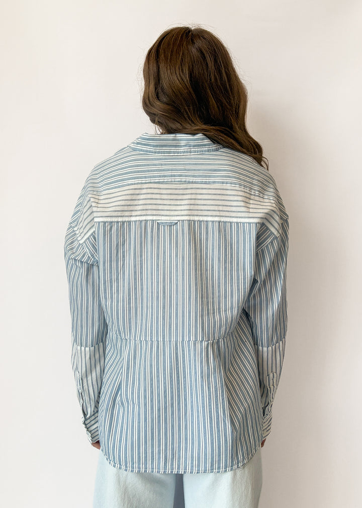 Free People Annie Babydoll Button Down