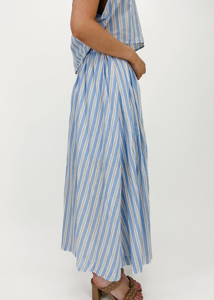 Ocean Breeze Striped Skirt