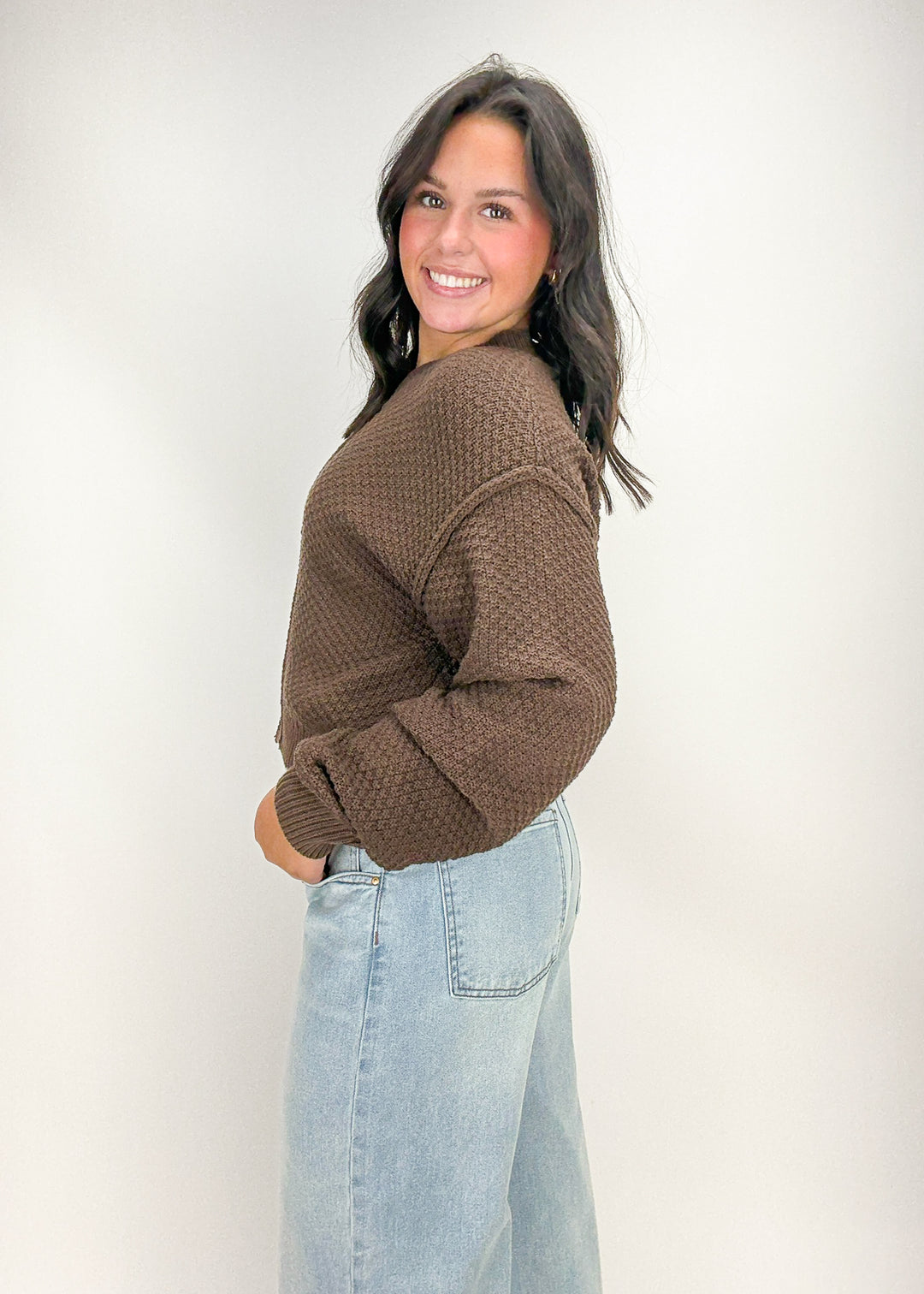 Free People Lila Cardi - Potting Soil