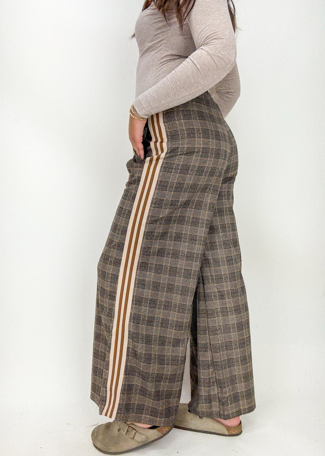 Astrid Priscilla Plaid Pants