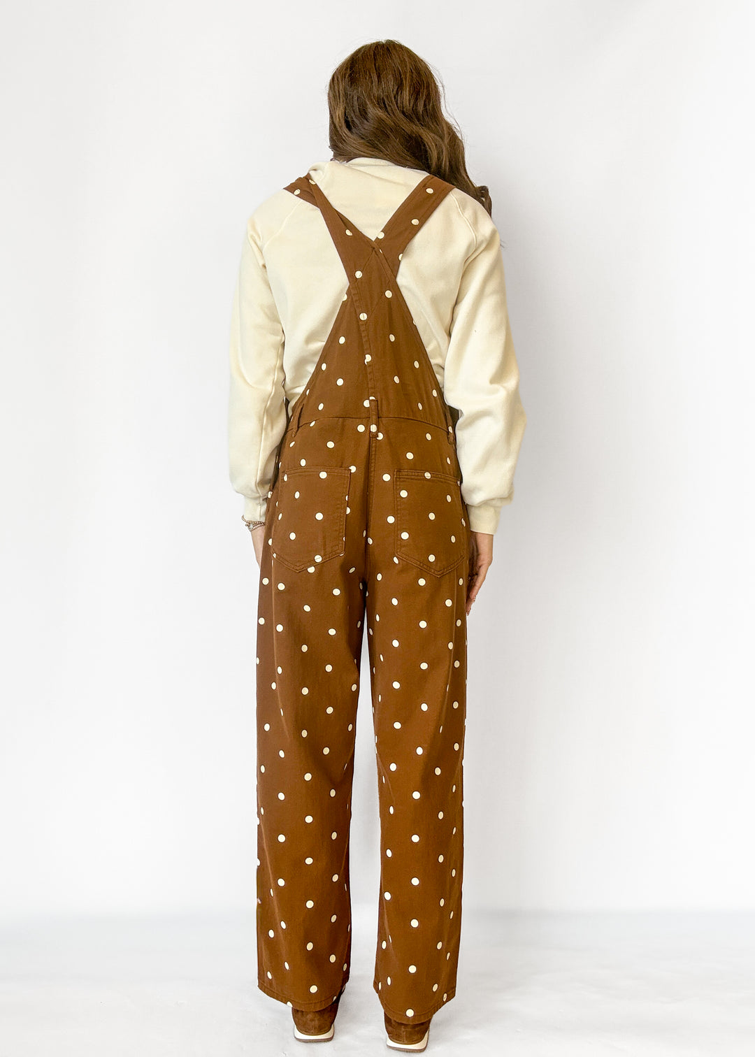 Mandy Polka Dot Overalls