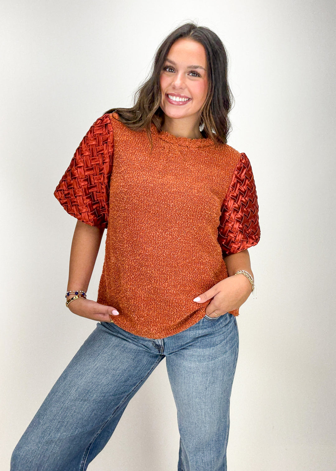 Alexis Woven Top