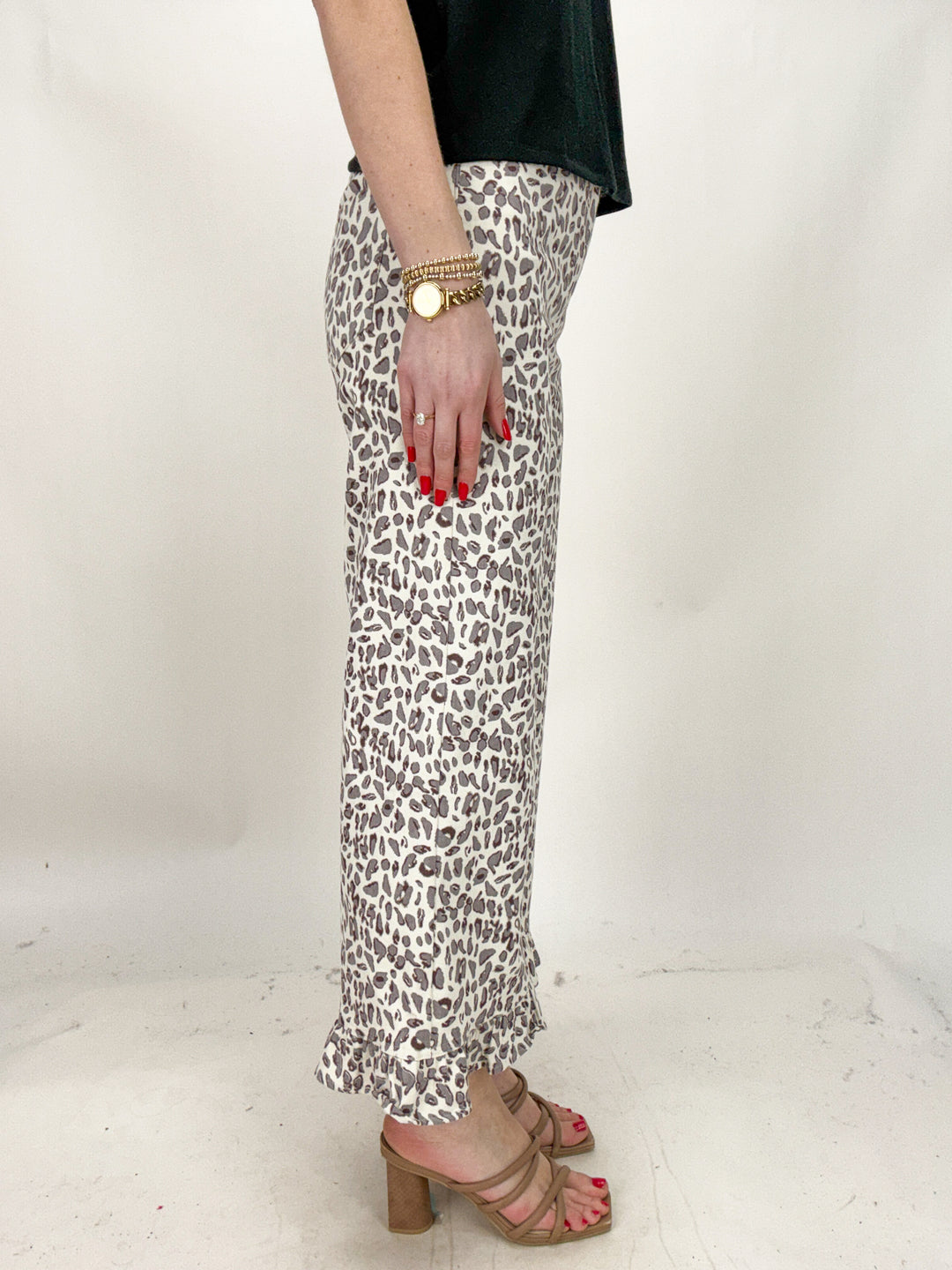 Emma Leopard Print Pants