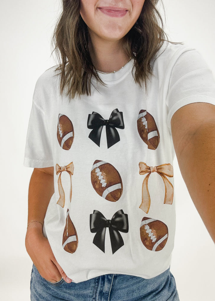 Coquette Football Graphic Tee