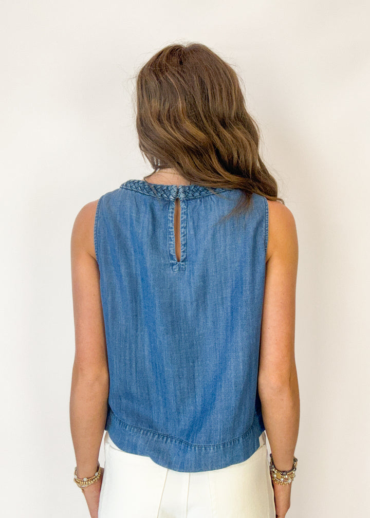 Jayla Denim Top