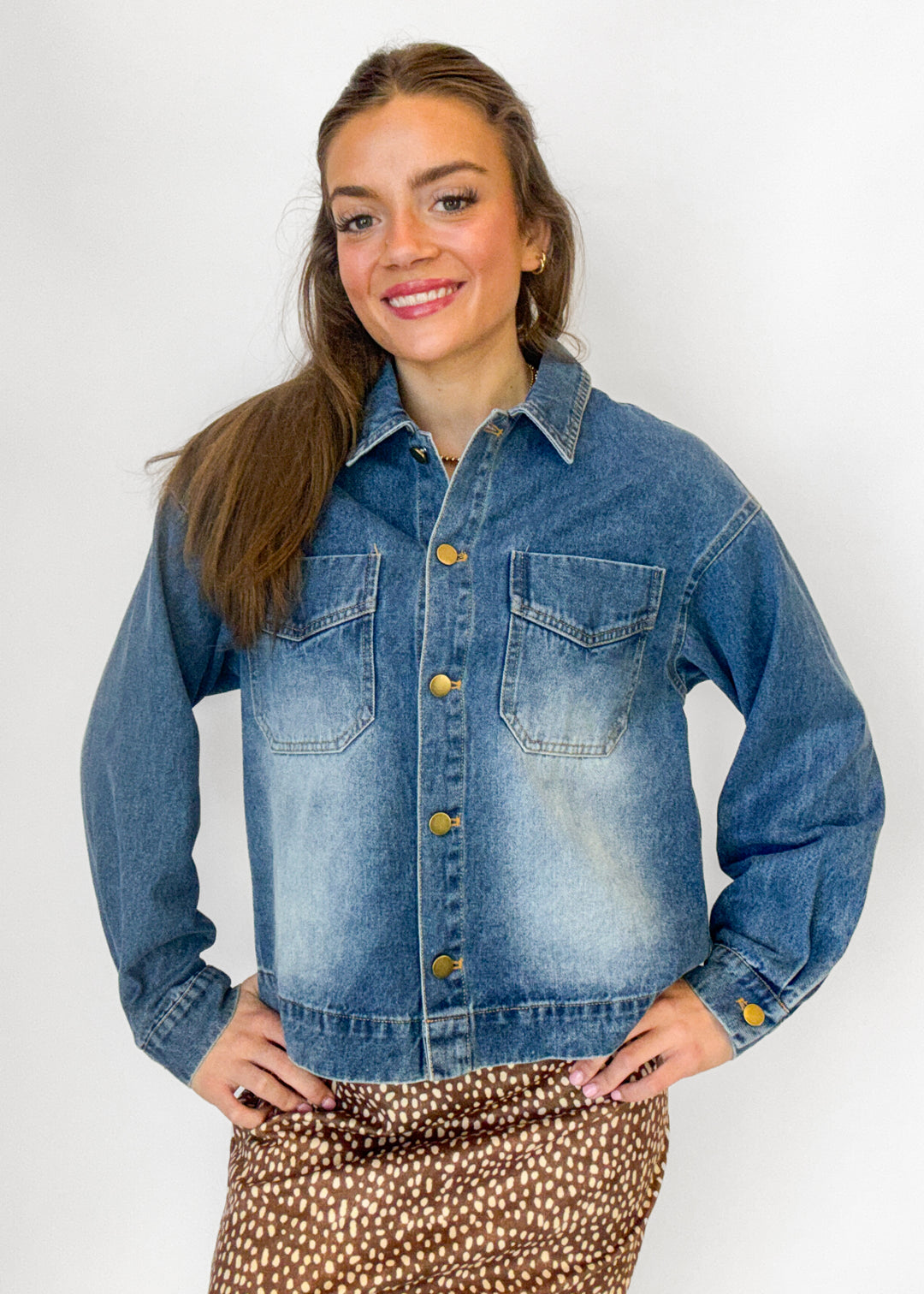 Oakley Denim Top