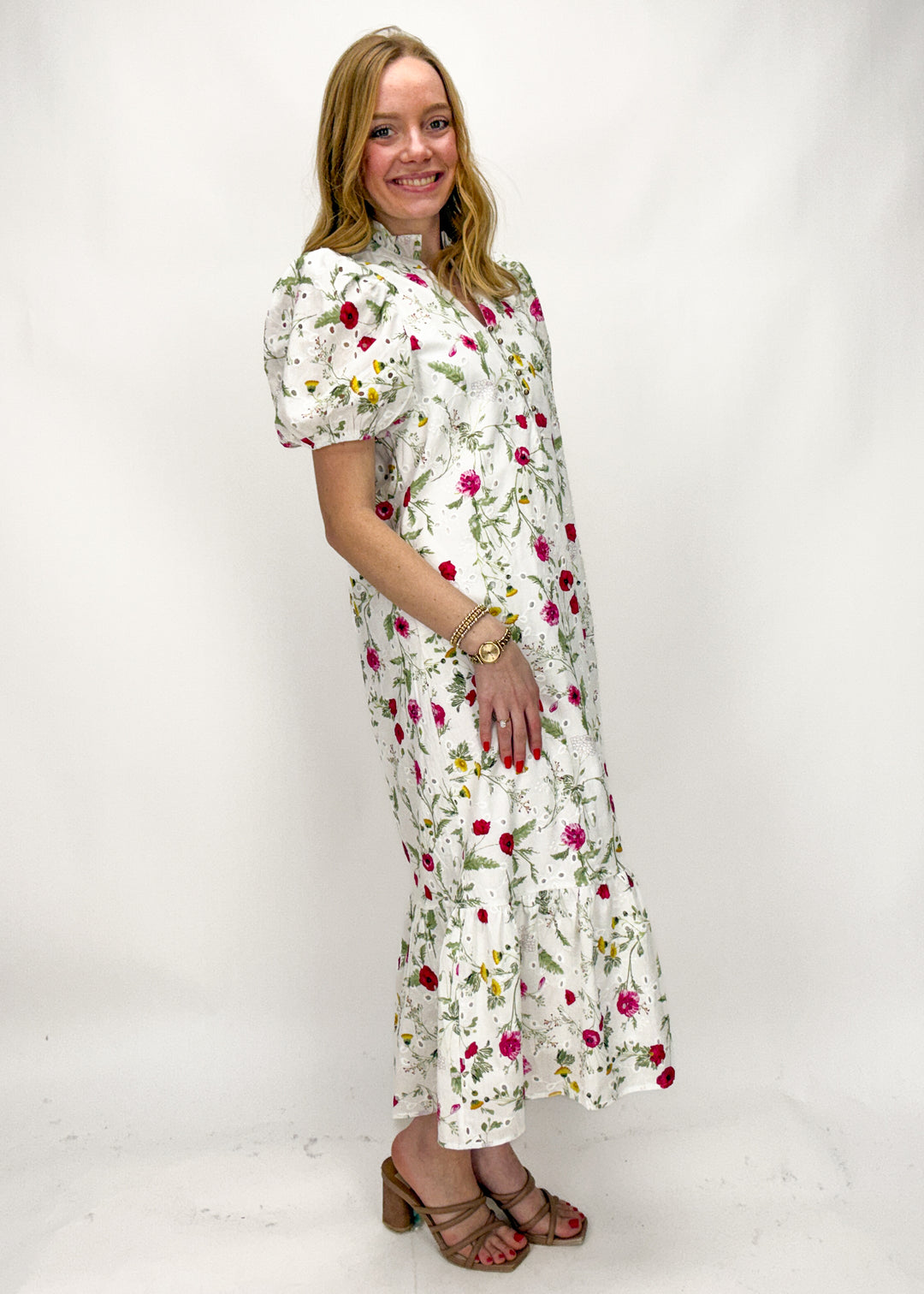 Jane Floral Maxi Dress