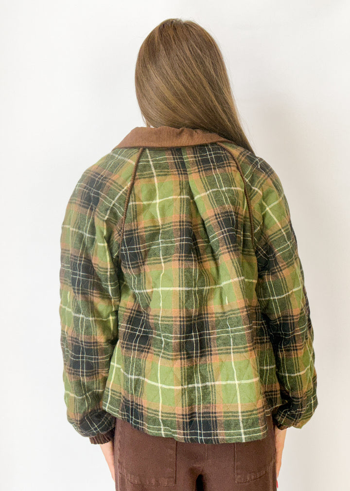 Parker Plaid Puffer Jacket