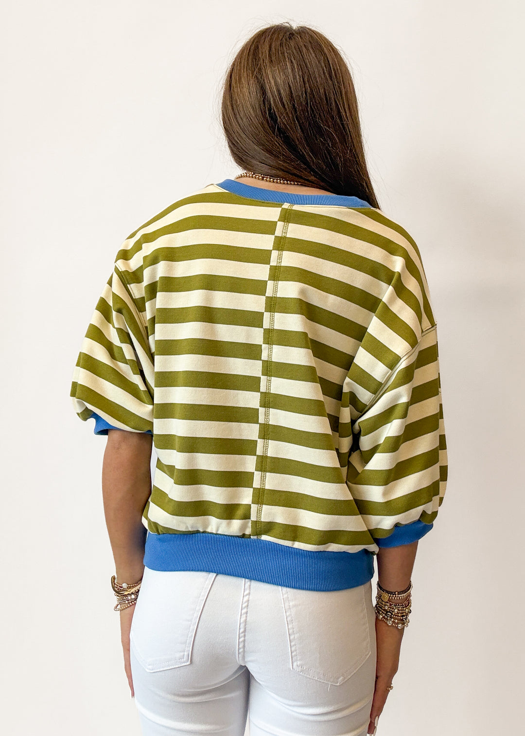 Camdyn Striped Sweatshirt