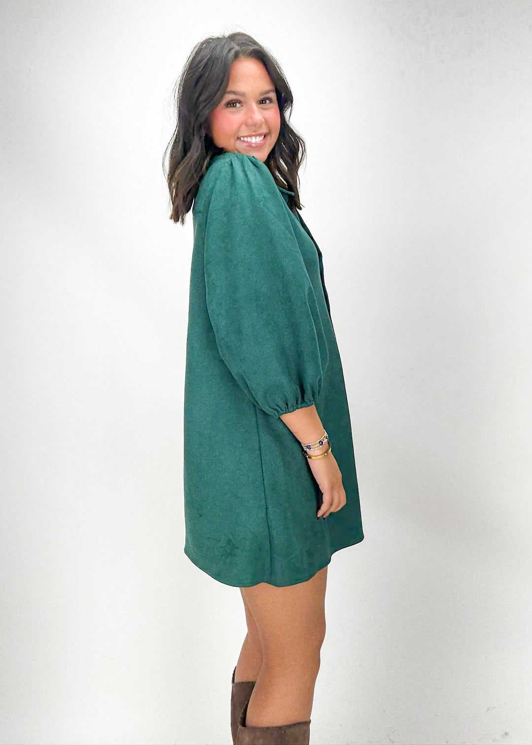 Dolce Cabo Blakely Puff Sleeve Dress