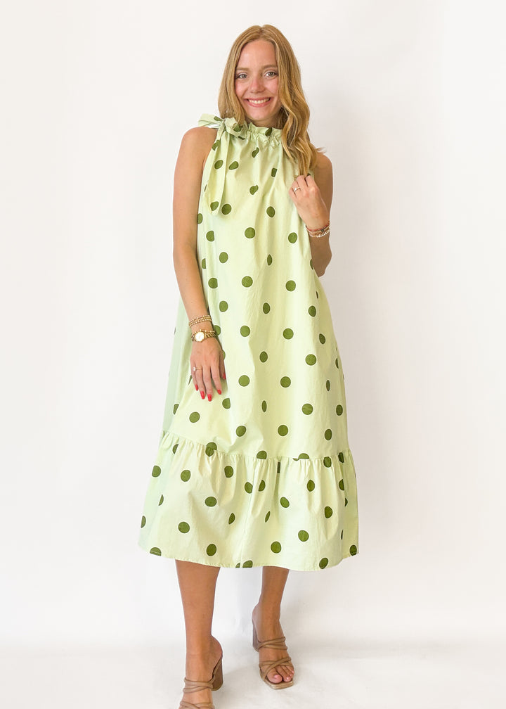 Marie Polka Dot Midi Dress