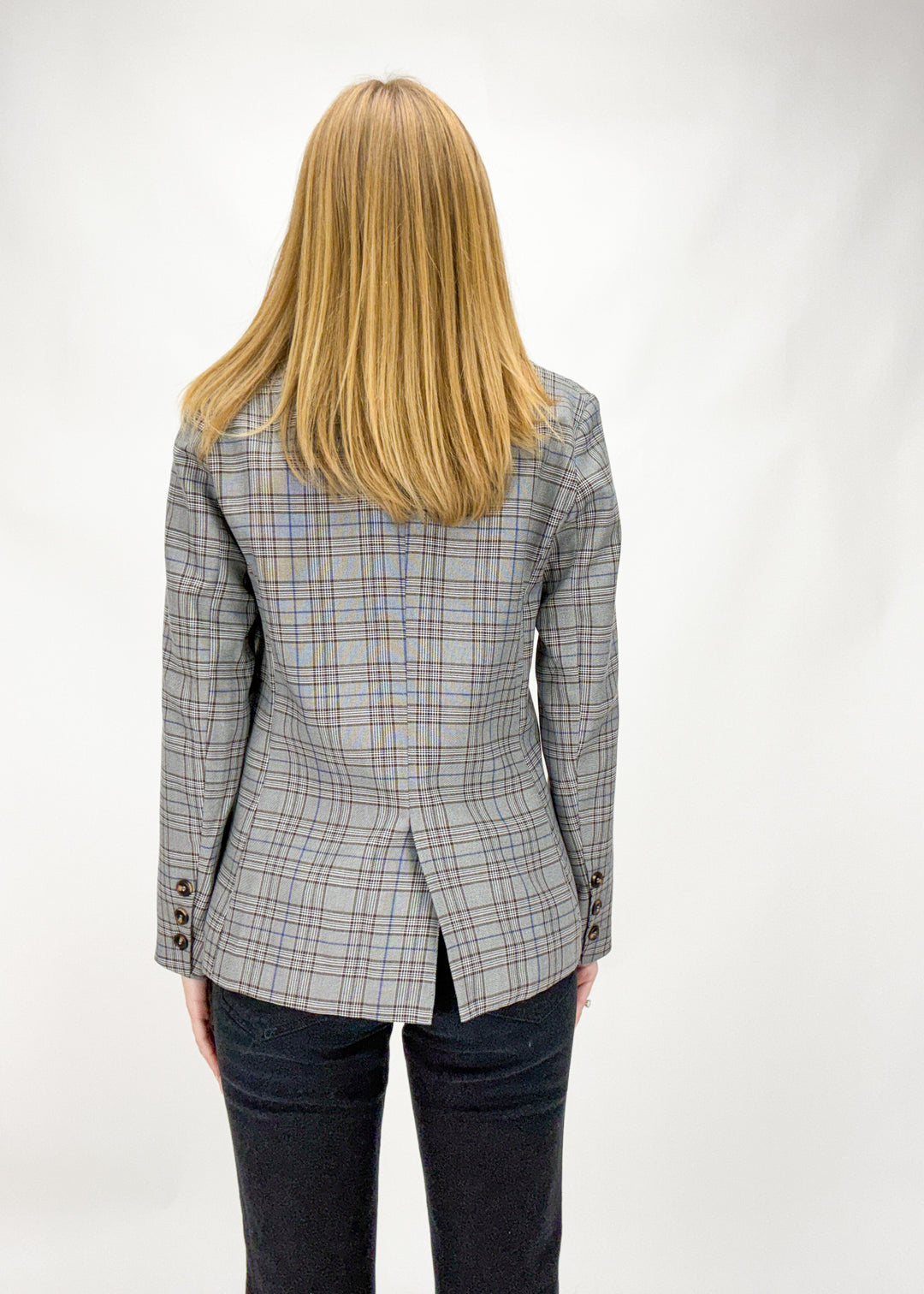 Jacqueline Plaid Blazer