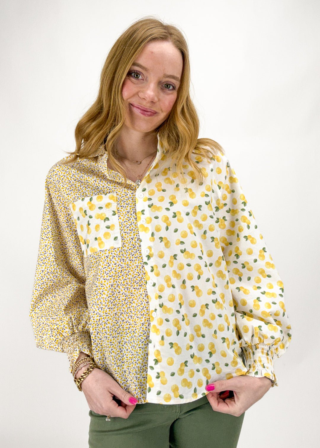 Meg Lemon Button Down