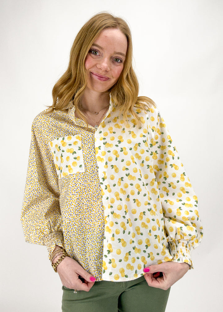 Meg Lemon Button Down