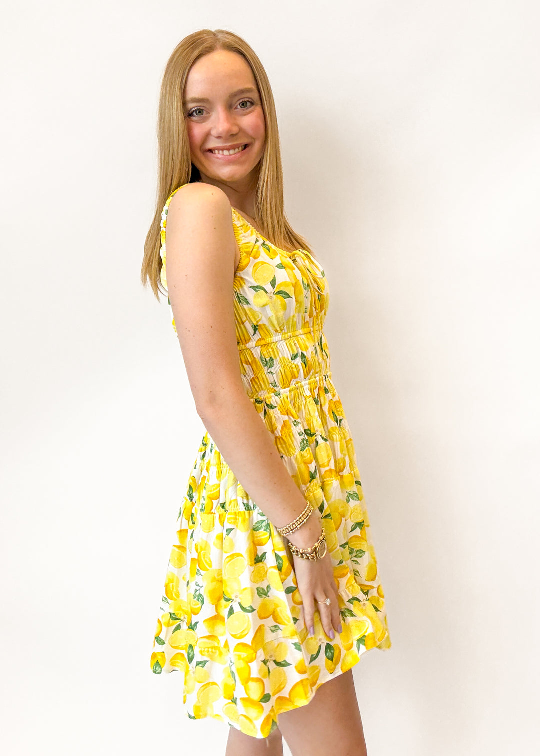 Kendra Smocked Mini Dress