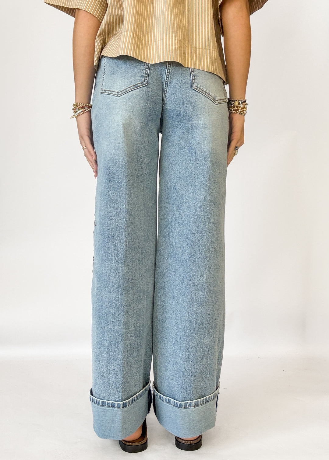 Miranda Floral Embroidered Jeans