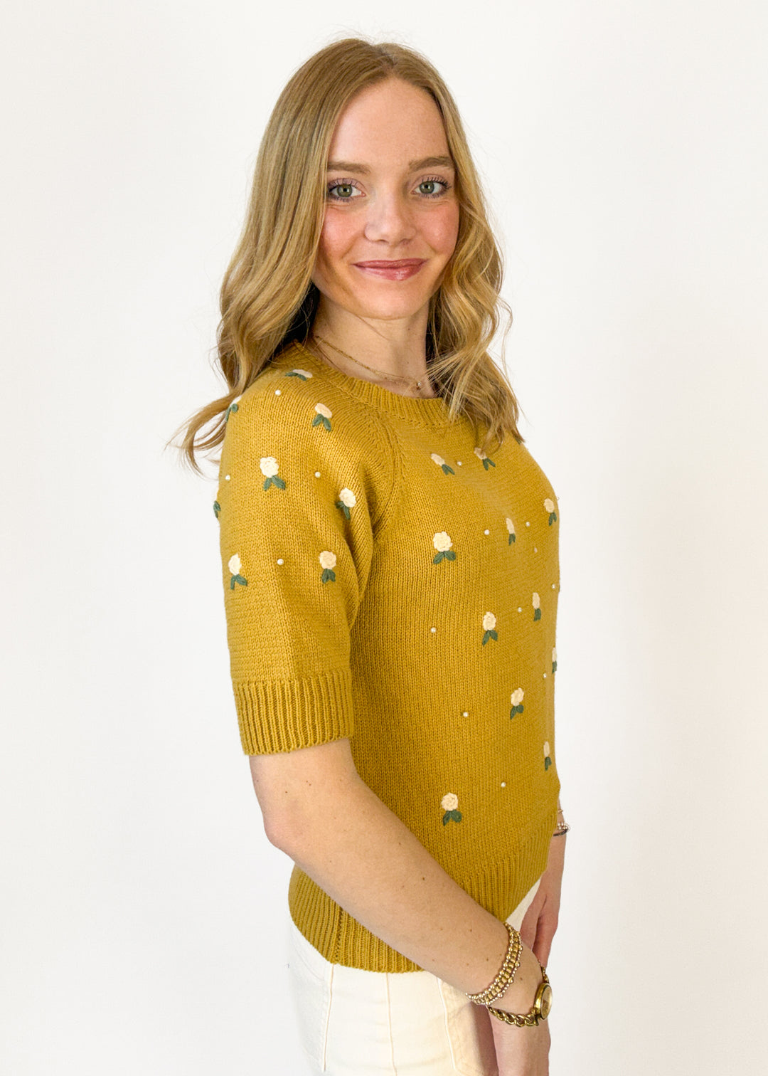 Haylee Floral Sweater