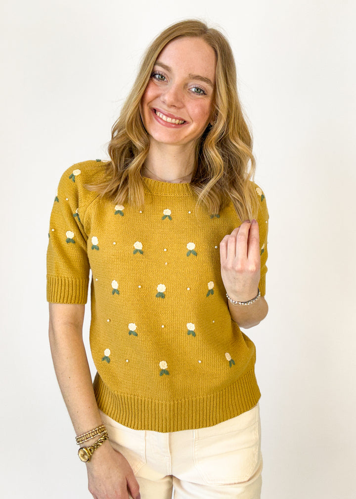 Haylee Floral Sweater