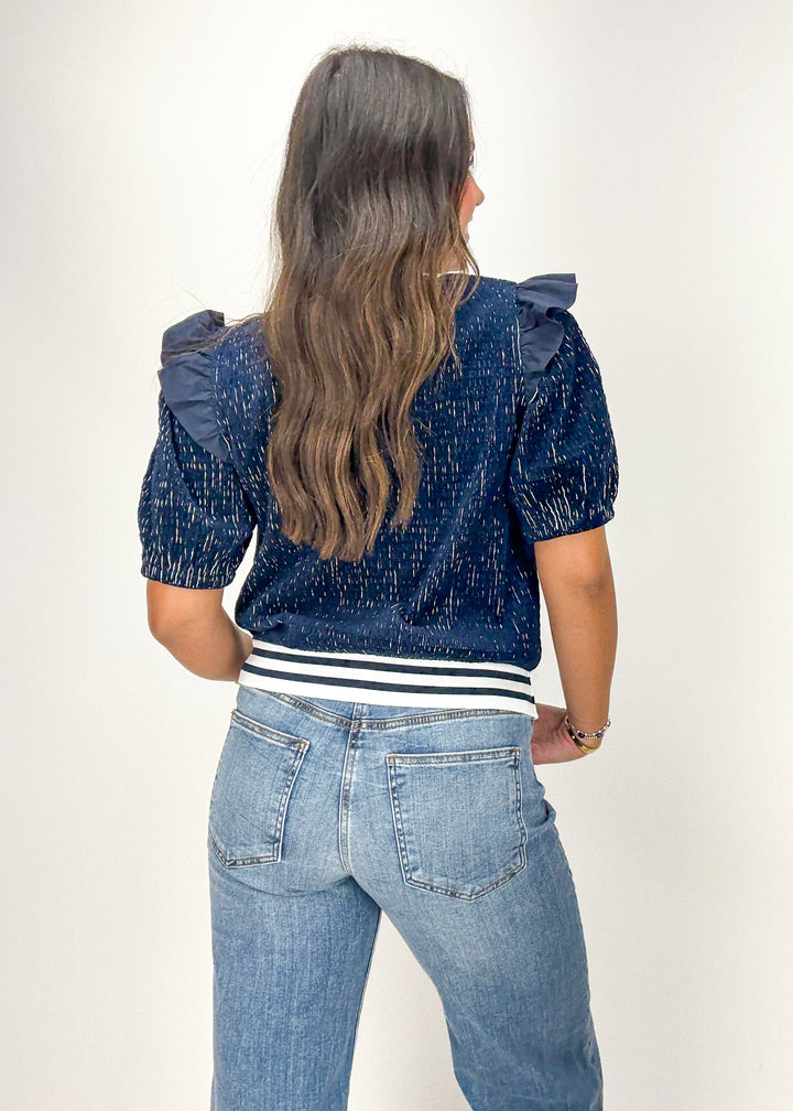 Shayley Ruffle Sleeve Top