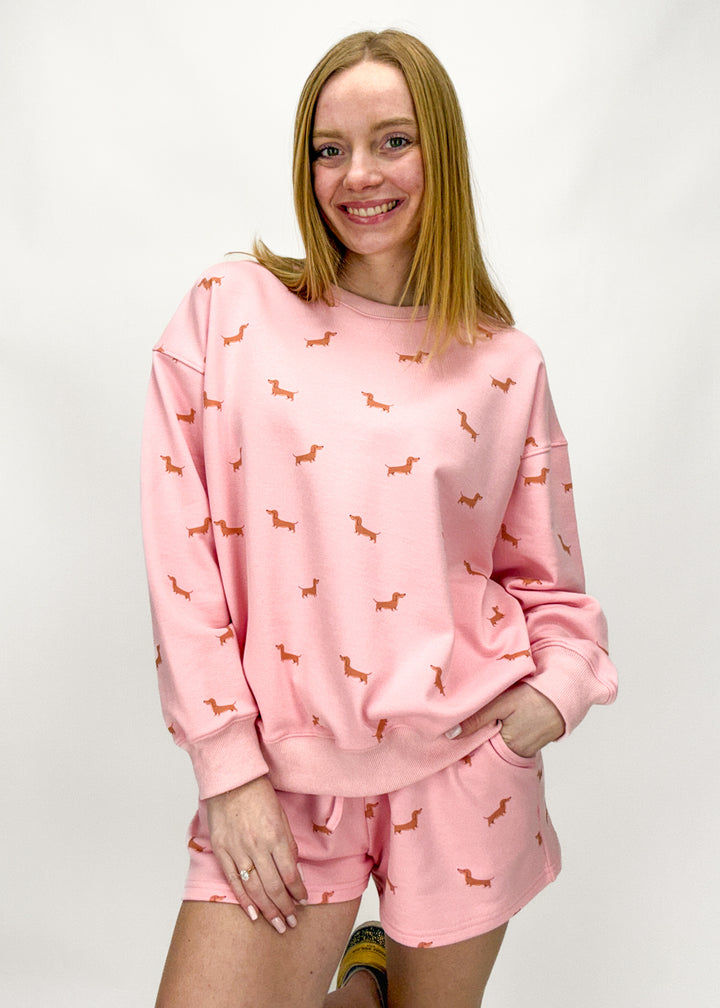 Bestie Puppy Love Sweatshirt