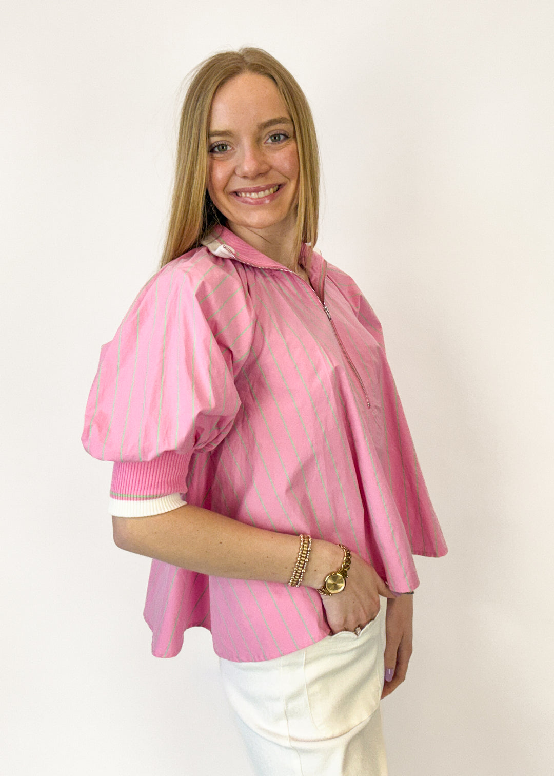 Camille Striped Top
