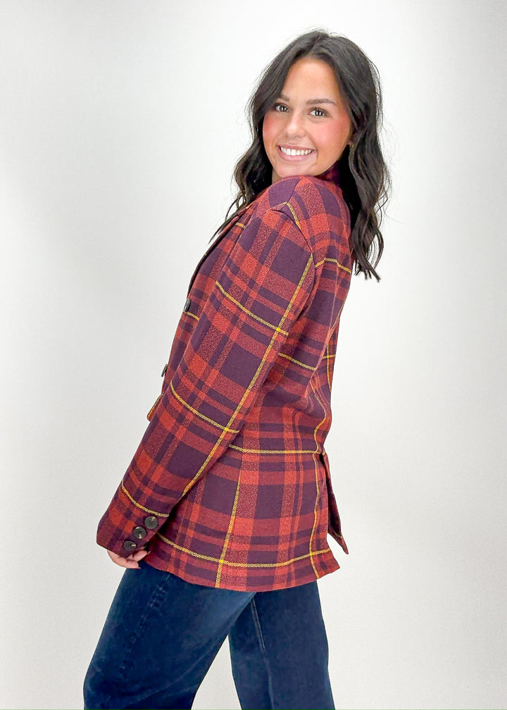 Free People Dean Double Breasted Blazer