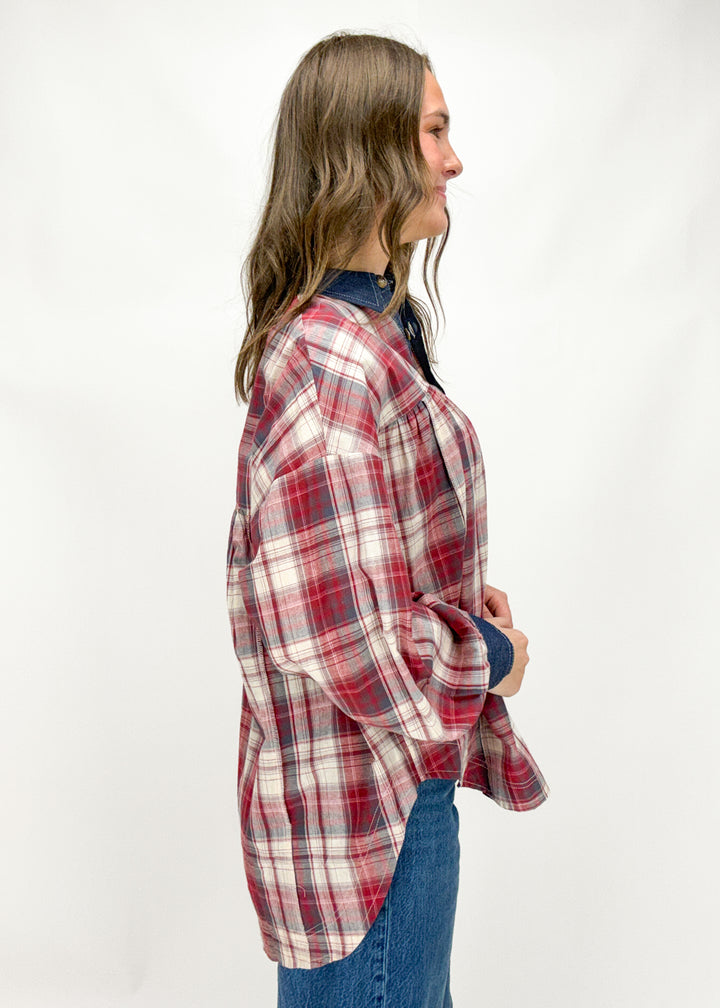 Montana Plaid Button Down