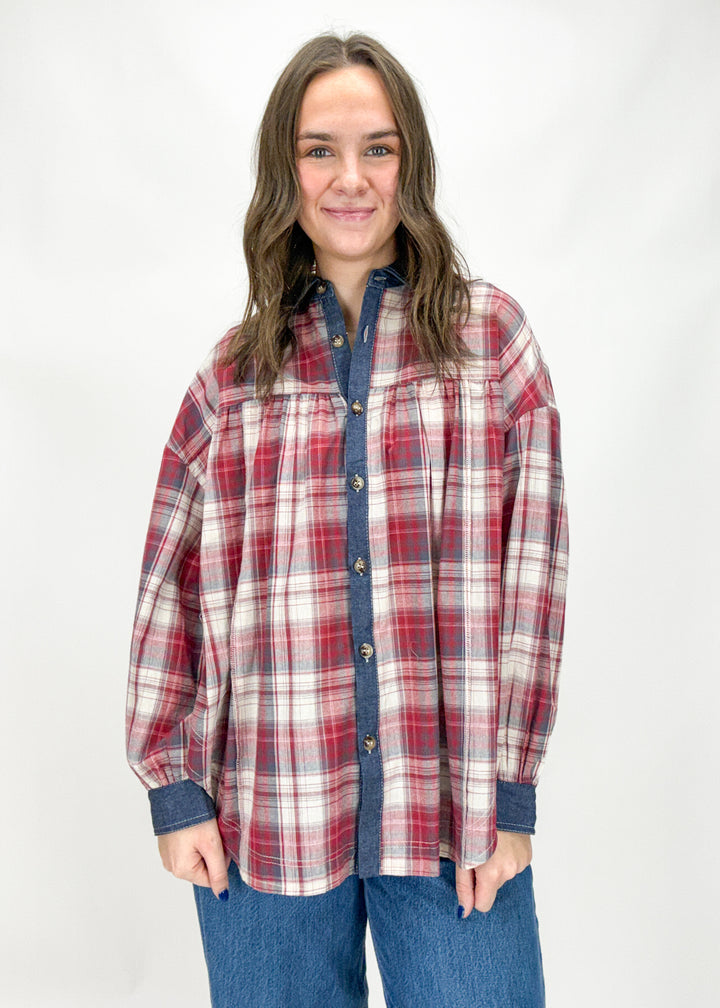Montana Plaid Button Down