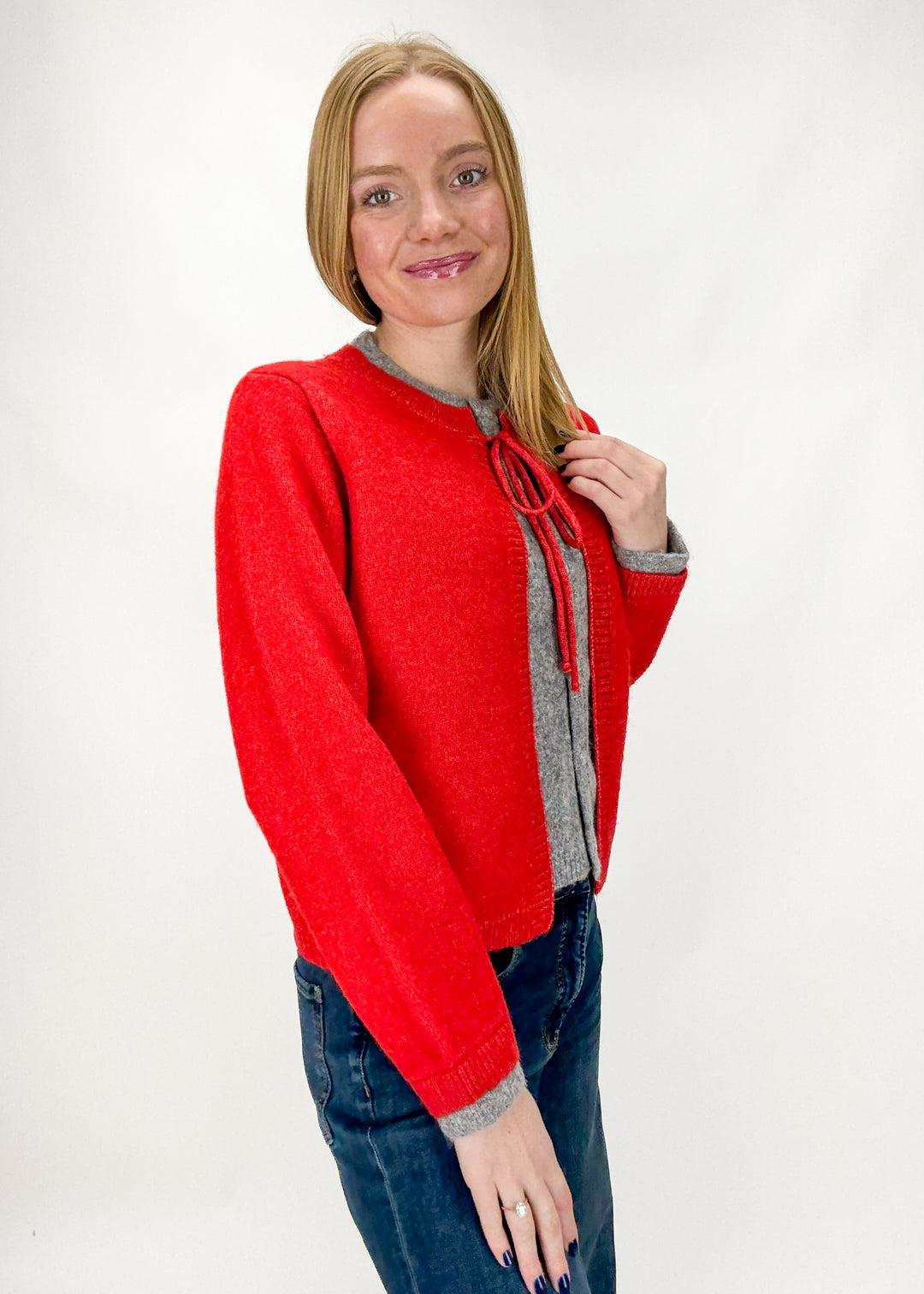 Evie Layered Cardigan