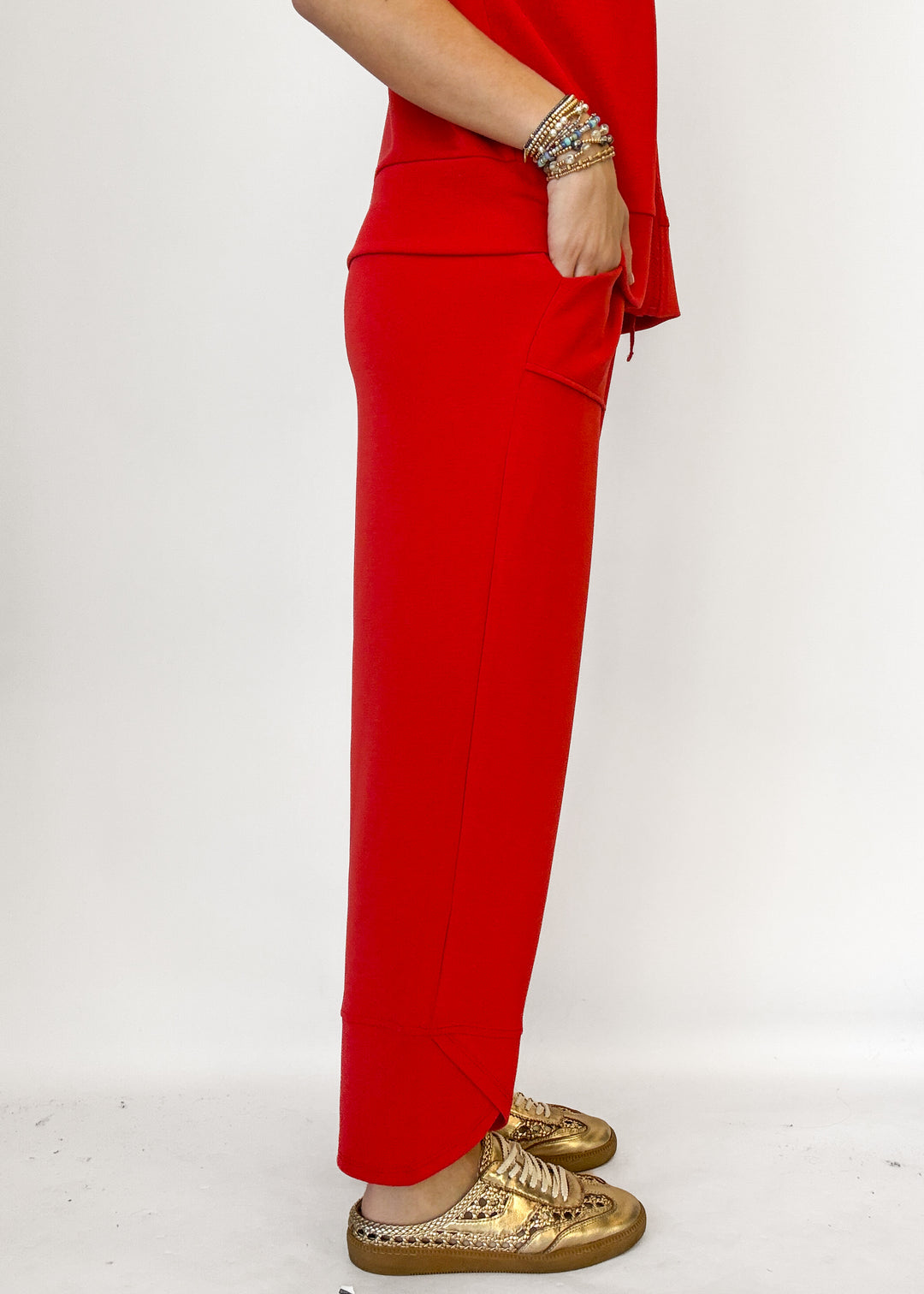 Hayden Pant - Crimson