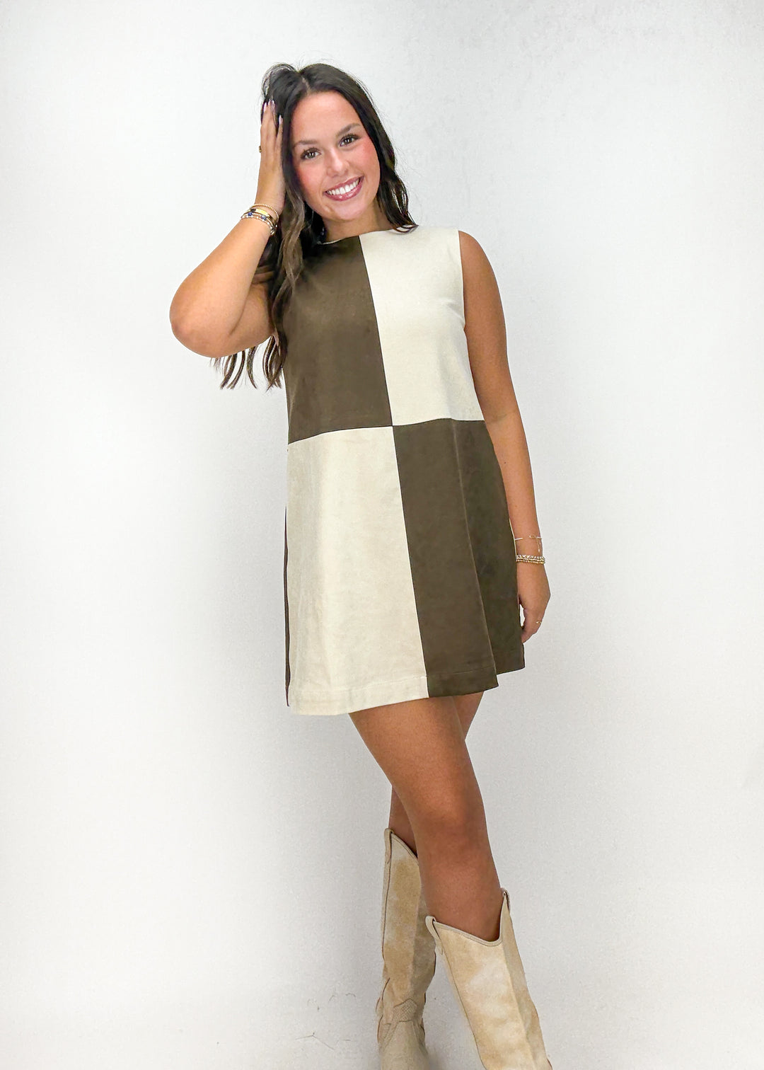 Parker Suede Mini Dress