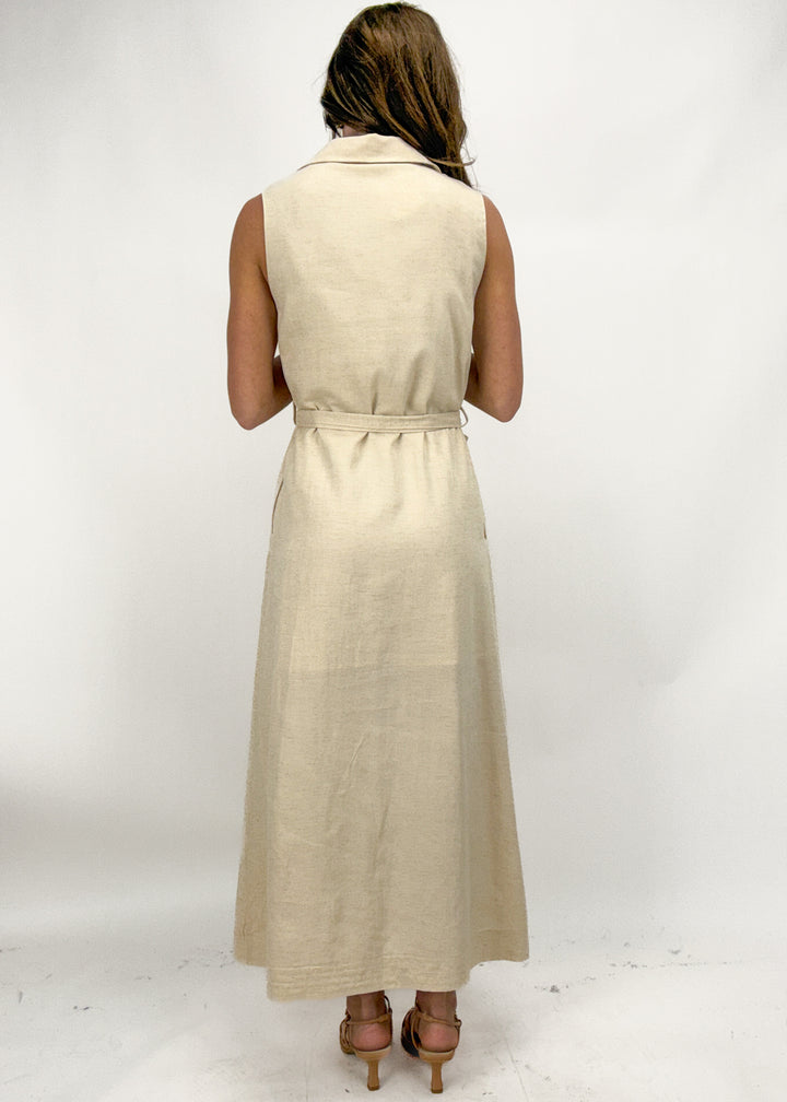 Jackie Linen Maxi Dress