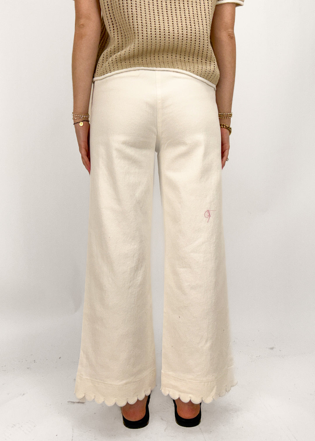 Jenna Scalloped Pants