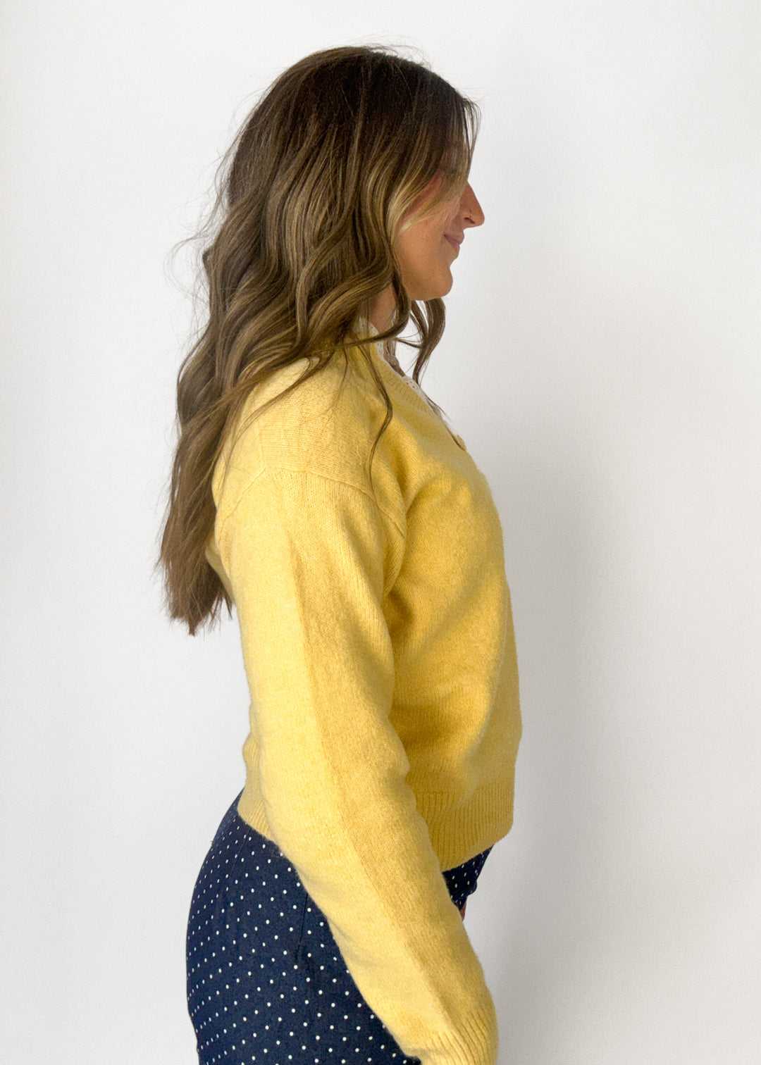 Addi Lace Trim Sweater