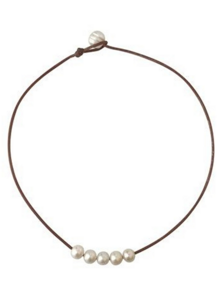 FWN Breezy No Knot Necklace-White