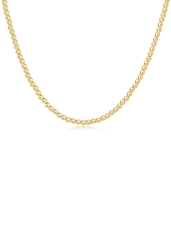 enewton Designs 15" Choker Classic Gold - 3mm Bead