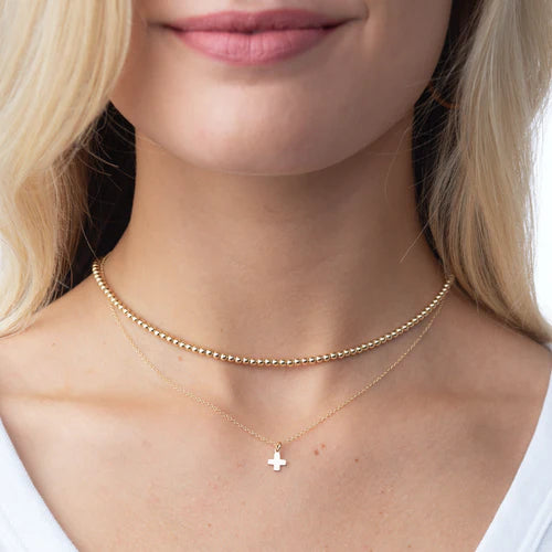enewton Designs 15" Choker Classic Gold - 3mm Bead